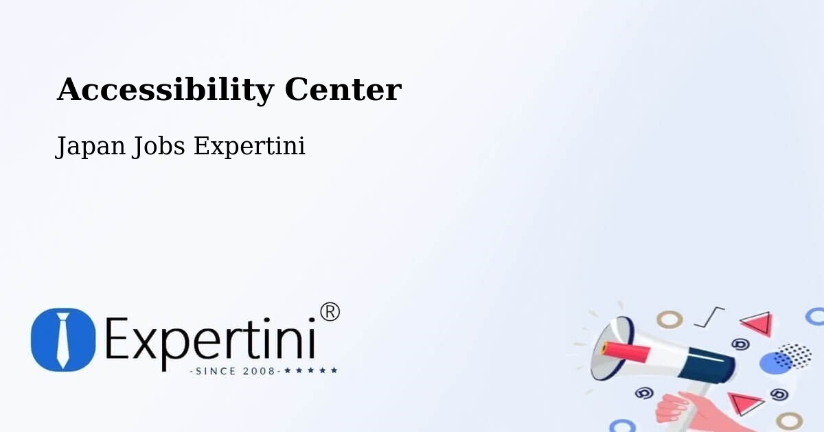 Accessibility Statement – Ōbu Shi - Japan Jobs Expertini