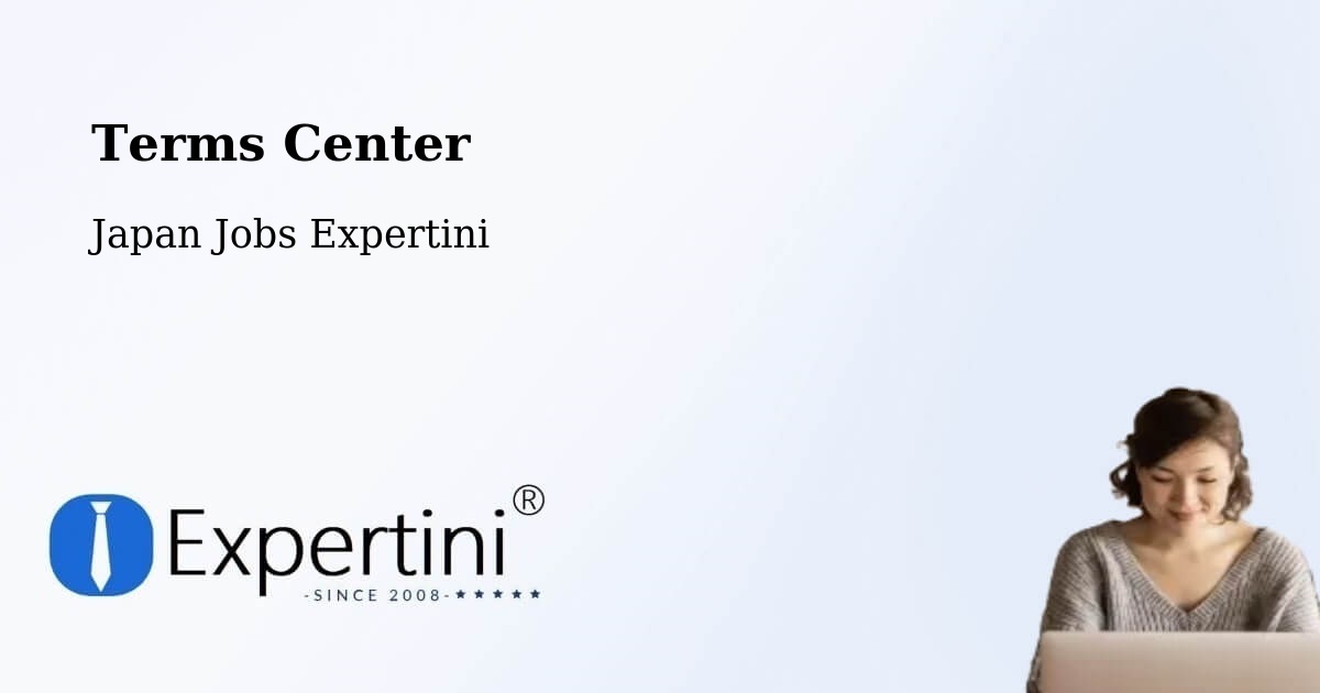 Terms of Service – Ōbu Shi - Japan Jobs Expertini